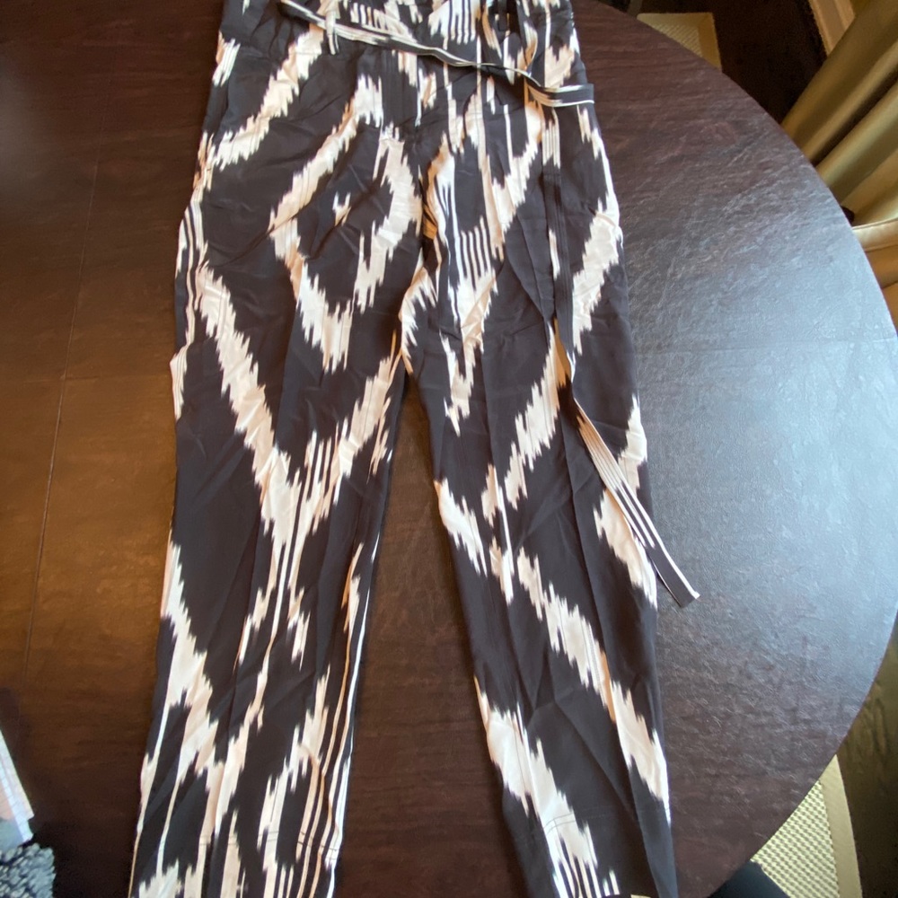 Theory Paper bag waist pant